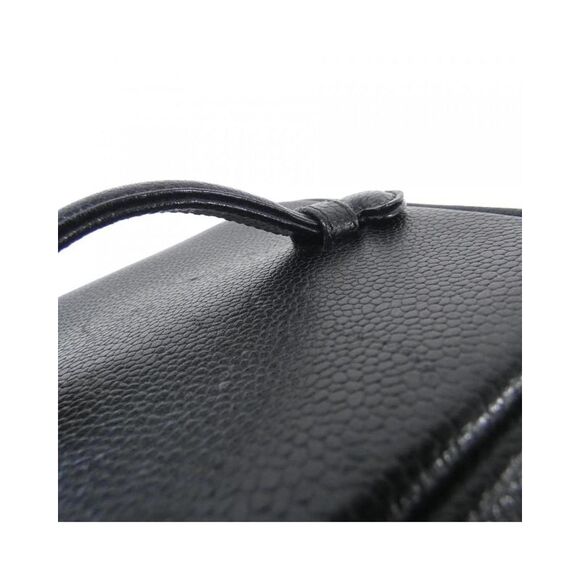 Pre Loved Chanel Caviar Leather Handbag Women Black - Picture 4 of 7